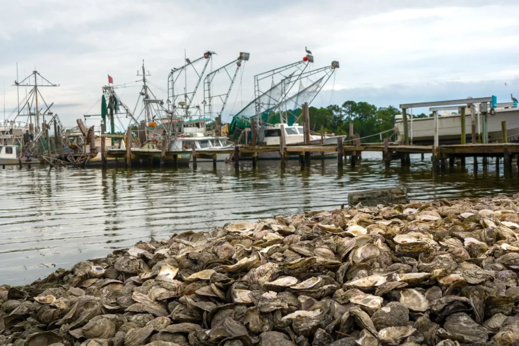 Bon Secour Boatyard and Oyster Shells | Find RV Storage