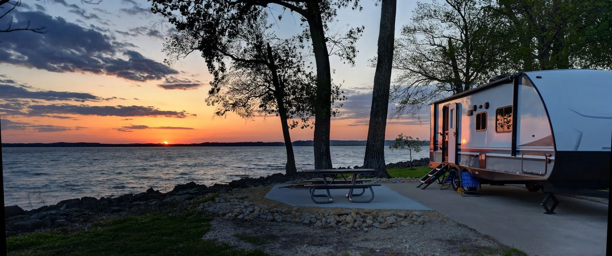 RV Vacation on a Beautiful Lake | Store Your RV in Fairhope, AL
